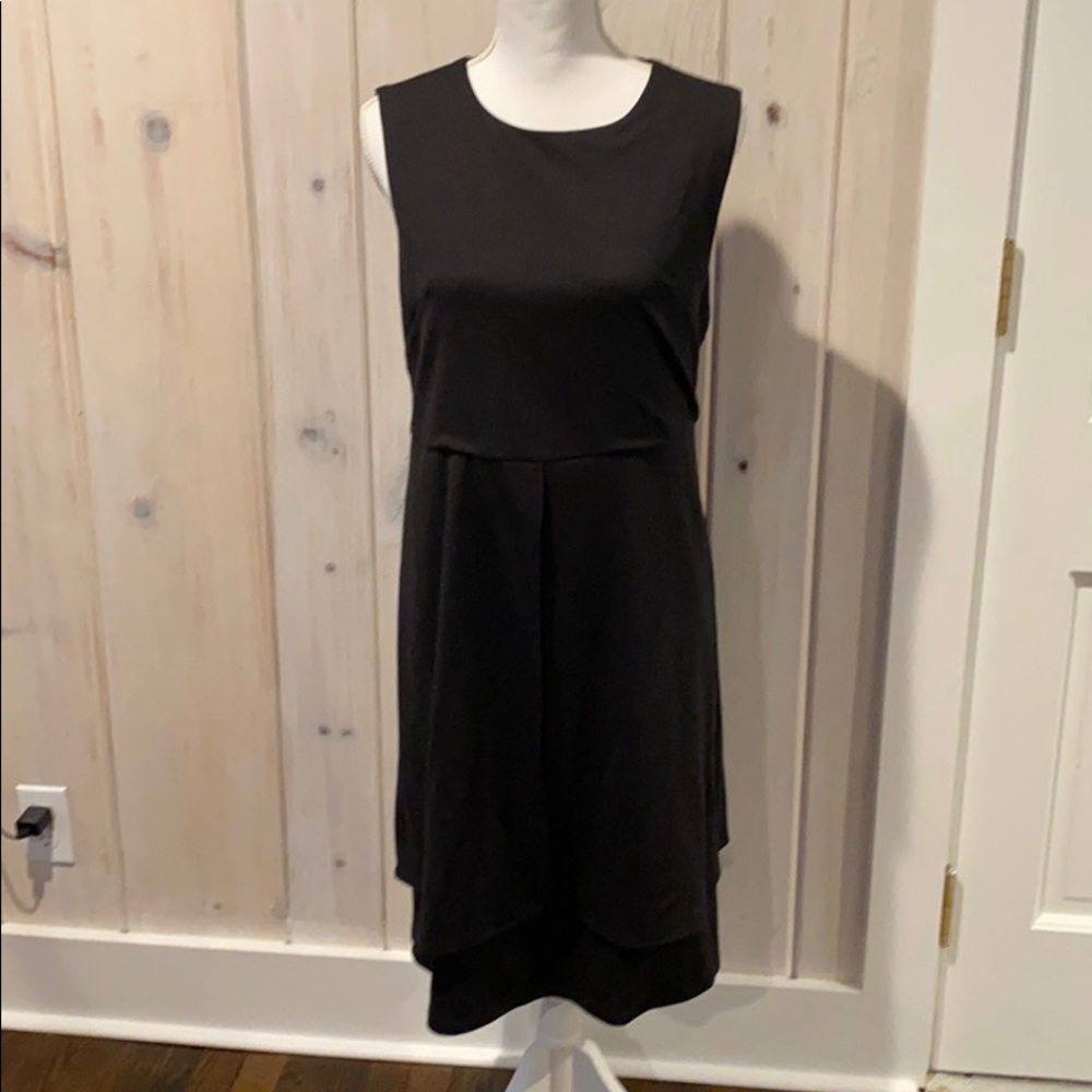 Courage.B Black Layered Dress